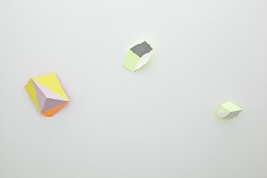 Carat I, 2012; Foton XVII, 2012; Inner Glow (Diagonal) V, 2012